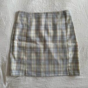 Plaid Skirt